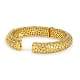 22 Carat Gold Kada With Antique Finish