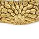 22 Carat Gold Kada With Antique Finish