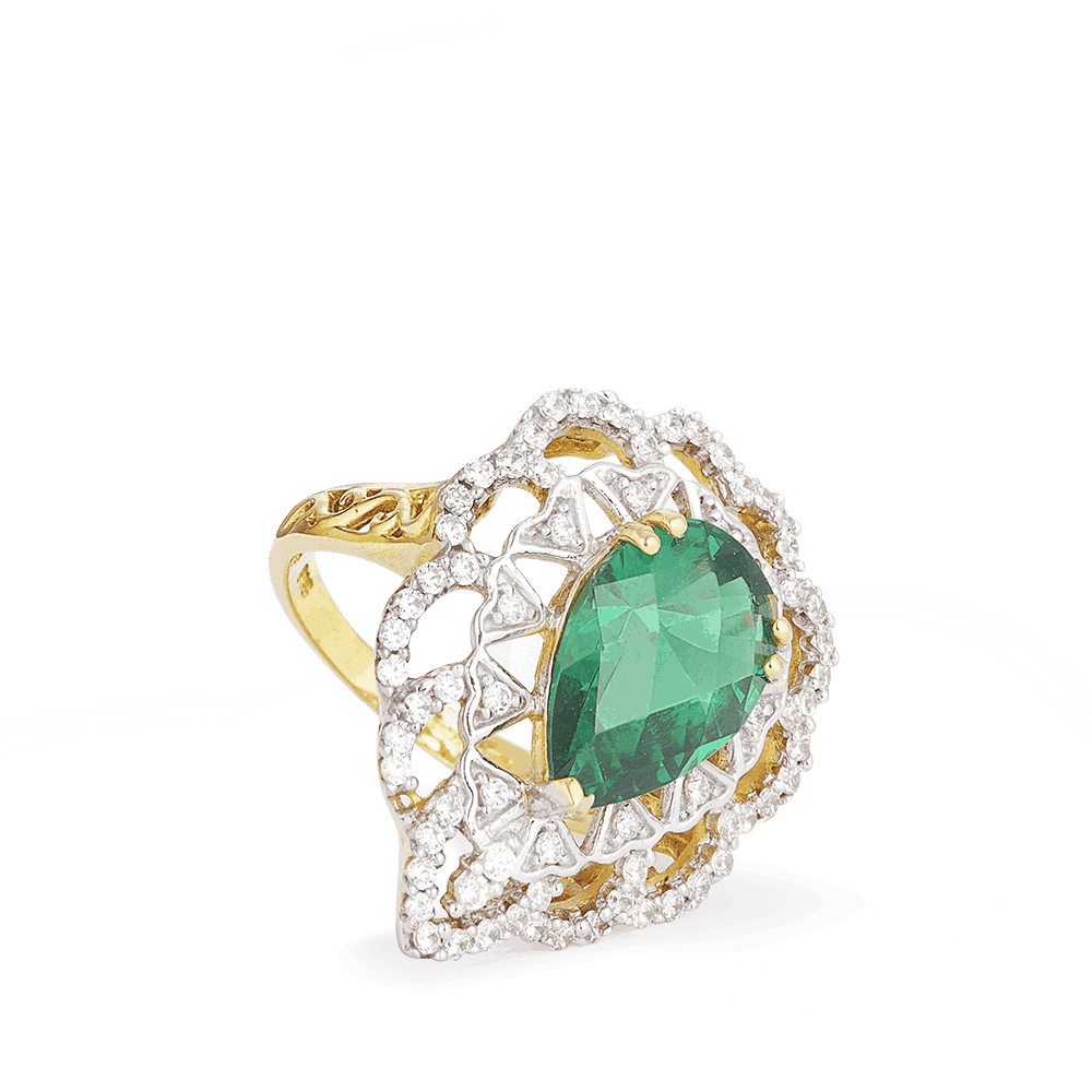 22k Indian Gold Ring 23004 - 22k Indian Gold Ring