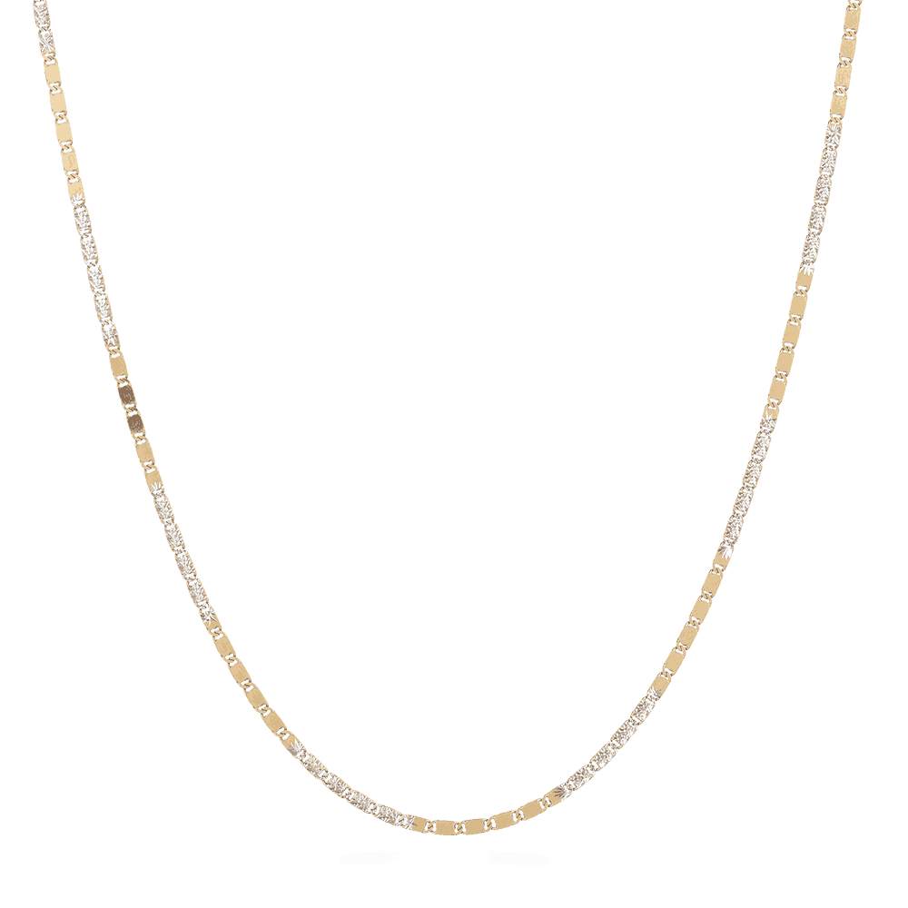 18ct Yellow Gold Fancy Chain in 16" Inches 5738 - 18ct Yellow Gold Fancy Chain in 16" Inches