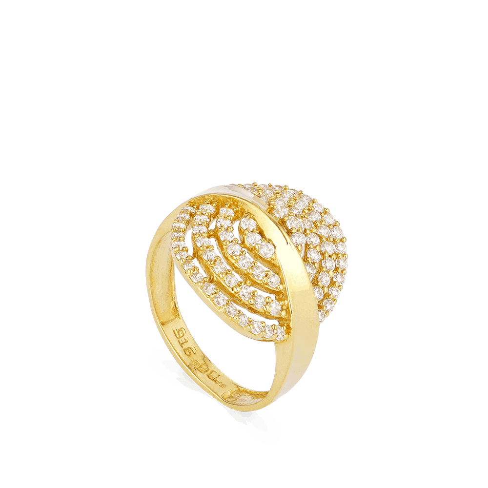 Asian Gold Ring In 22ct Gold 26234 - Asian Gold Ring In 22ct Gold