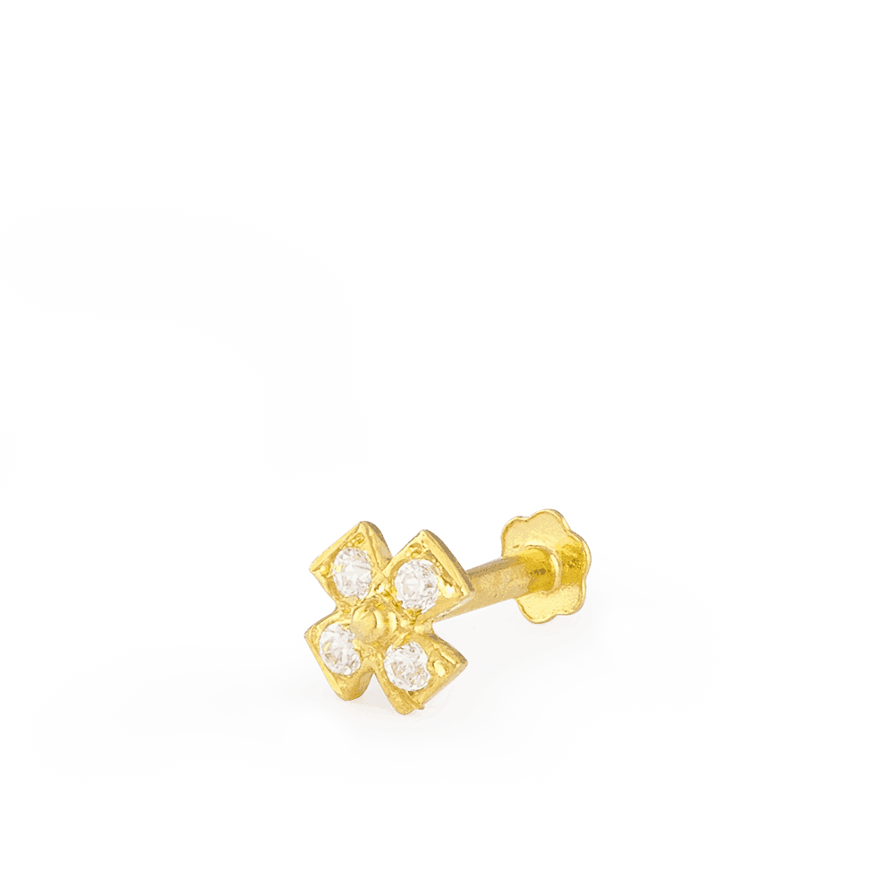 Gold Nose Pin UK 28855_C3 - Gold Nose Pin UK