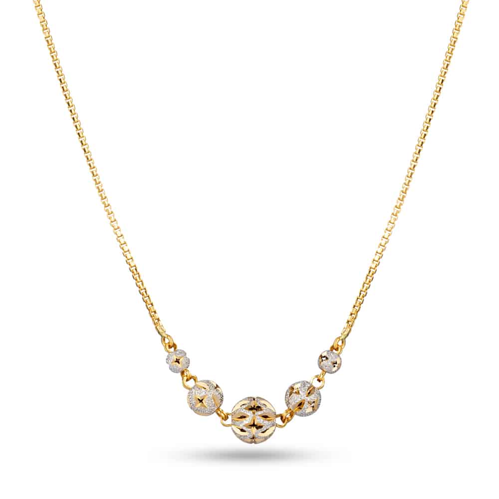 Sparkle Choker Necklace With Rhodium Finish 28589 - Sparkle Choker Necklace With Rhodium Finish