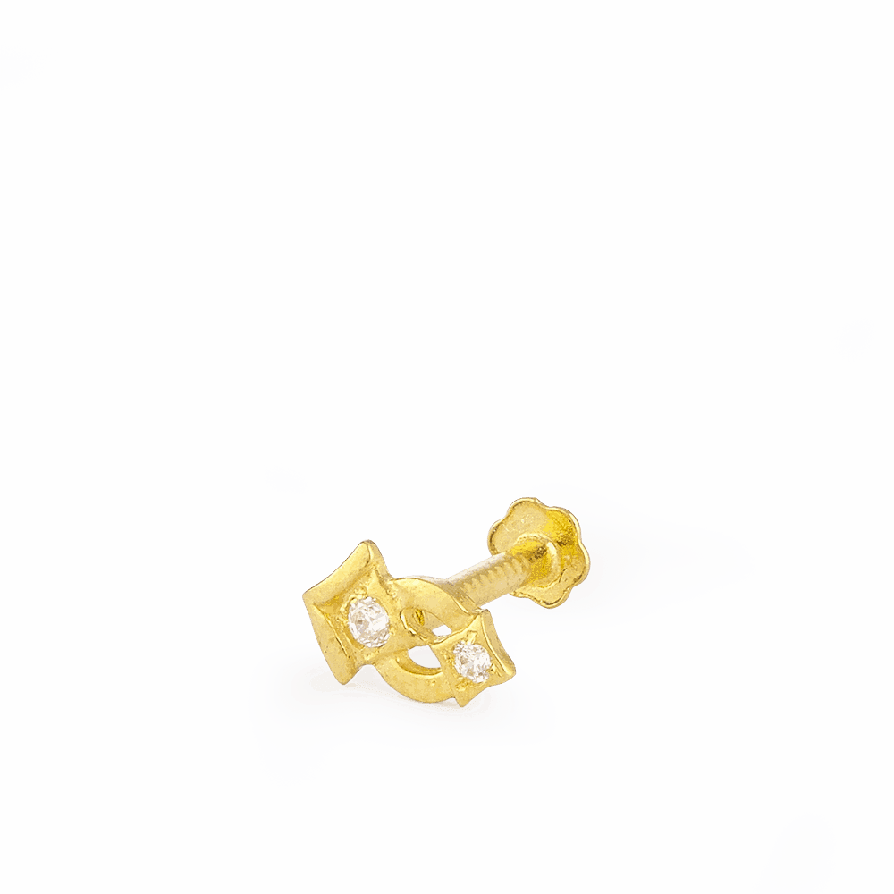 22ct Yellow Gold Nose Studs 28855_C13 - 22ct Yellow Gold Nose Studs