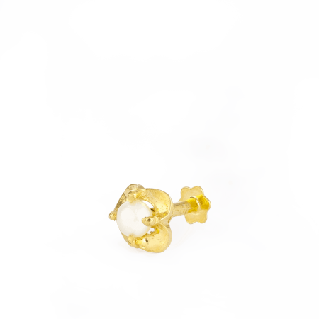 22ct Yellow Gold Nose Pin