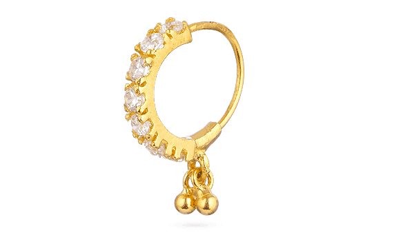 Indian Gold Nose Rings UK - Indian Gold Nose Rings UK