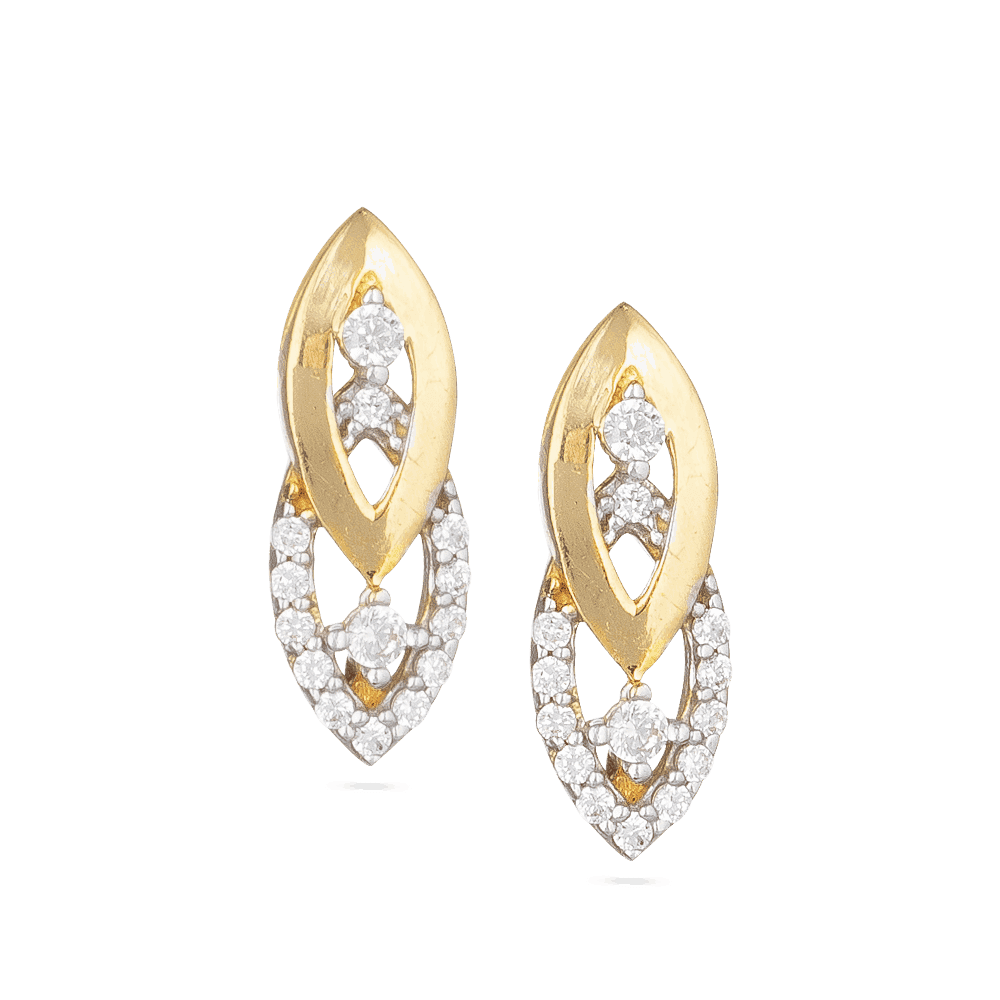22ct Yellow Gold Stud Earrings 30017 - 22ct Yellow Gold Stud Earrings