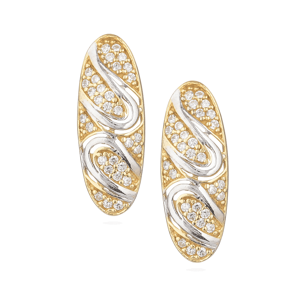 22ct Gold Party Earring 30036 - 22ct Gold Party Earring
