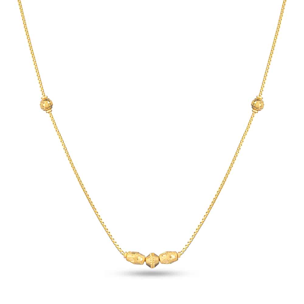 22ct Gold Choker Chain 28785 - 22ct Gold Choker Chain