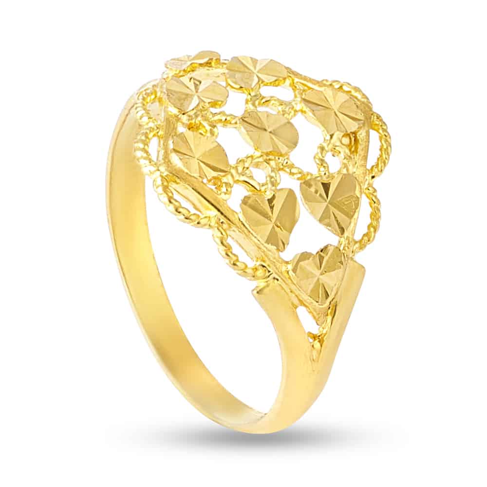 22kt Yellow Gold Ladies Ring 30366 - 22kt Yellow Gold Ladies Ring