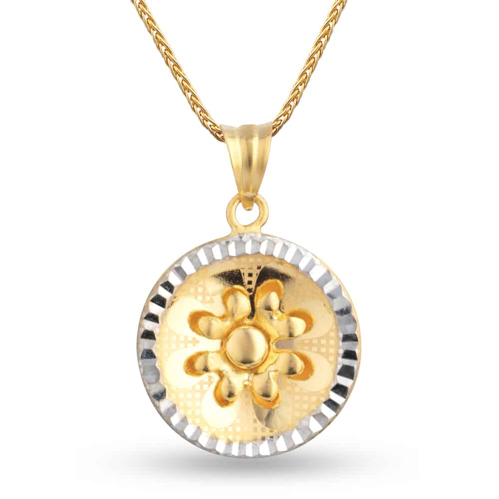 22ct Yellow Gold Filigree Pendant 30346 - 22ct Yellow Gold Filigree Pendant