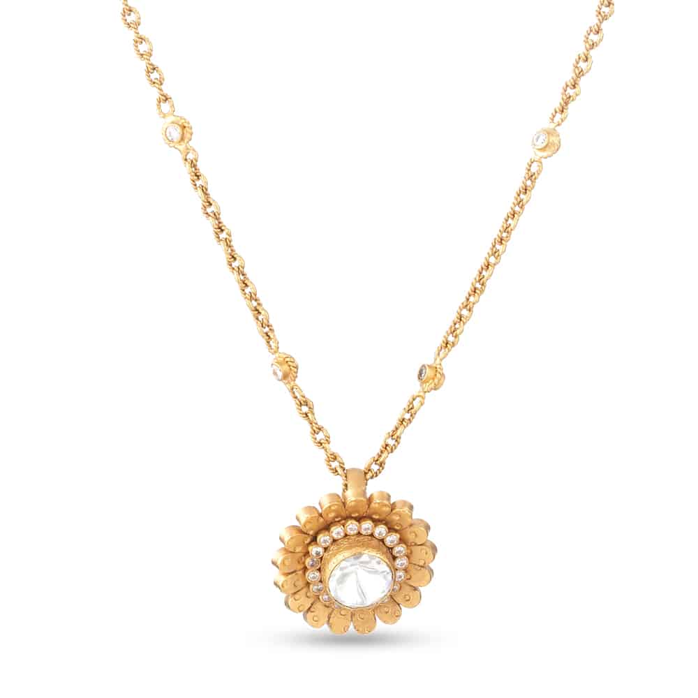 22ct Gold Bridal Pendant 31718 - 22ct Gold Bridal Pendant