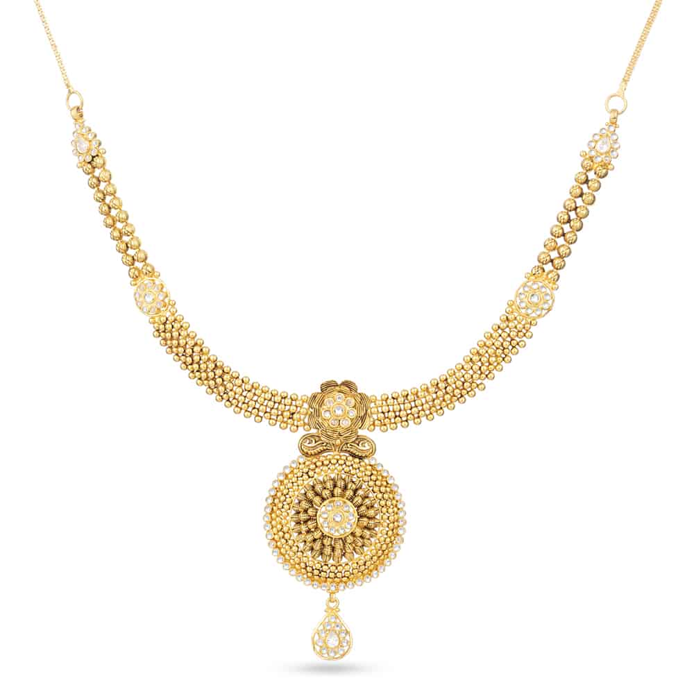 22 Carat Antique Gold Necklace 30508 - 22 Carat Antique Gold Necklace