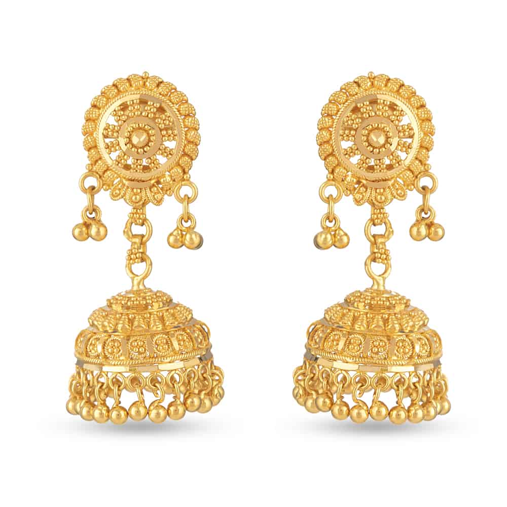 Buy Gold Earrings for Women by Alamod Online  Ajiocom