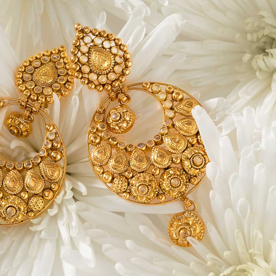 22ct Gold Armari Earrings 30949 - 22ct Gold Armari Earrings