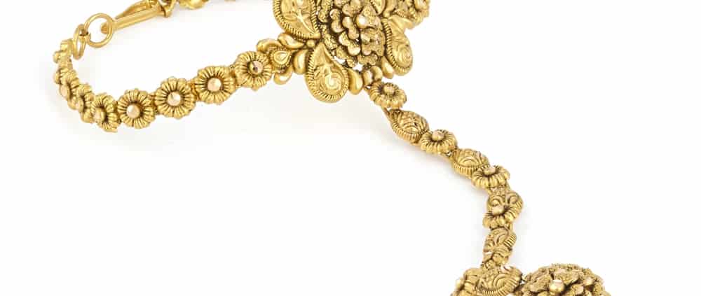 22ct Gold Poncha Bracelet 31103 - 22ct Gold Poncha Bracelet