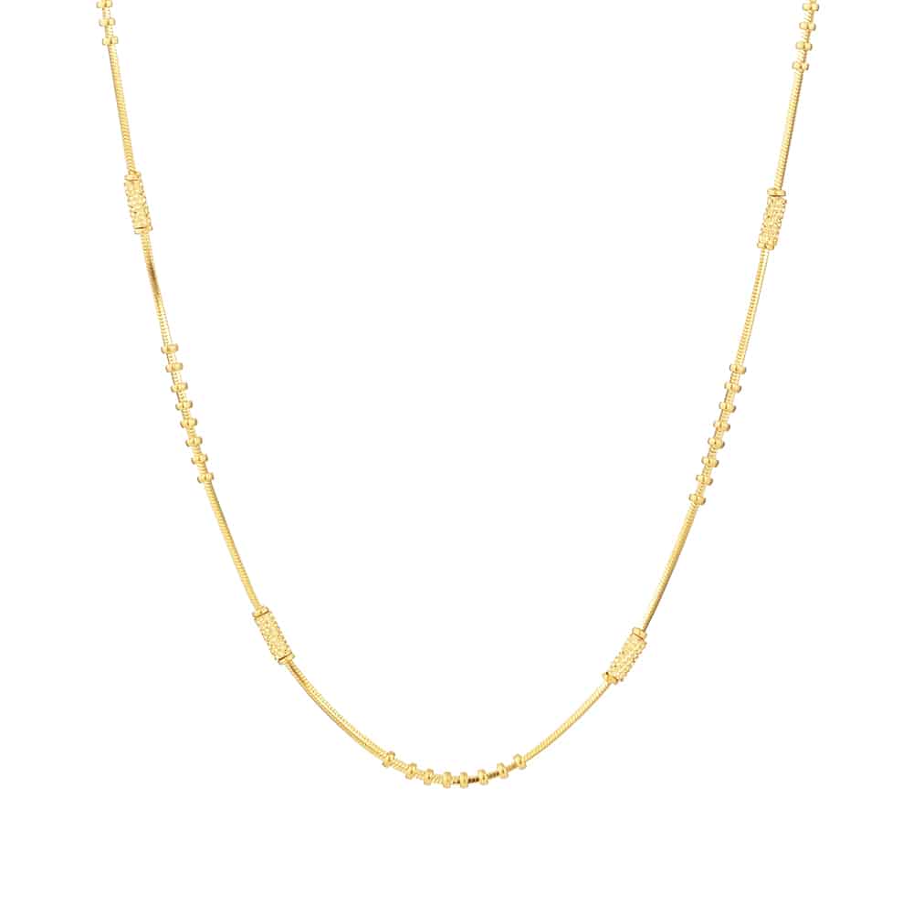 22ct Indian Gold Choker chain 31123 - 22ct Indian Gold Choker chain