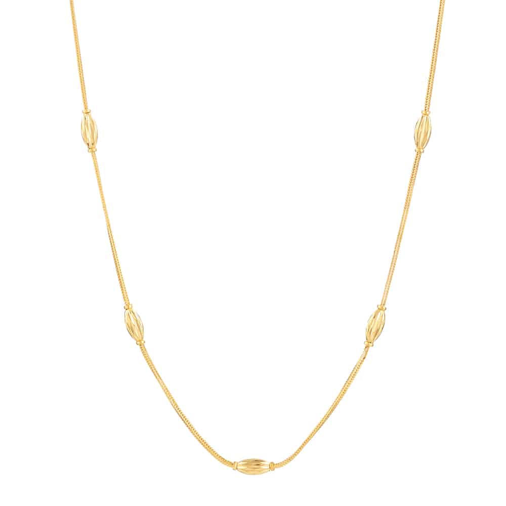 22 Carat Gold Choker chain in 18 Inches 31124 - 22 Carat Gold Choker chain in 18 Inches