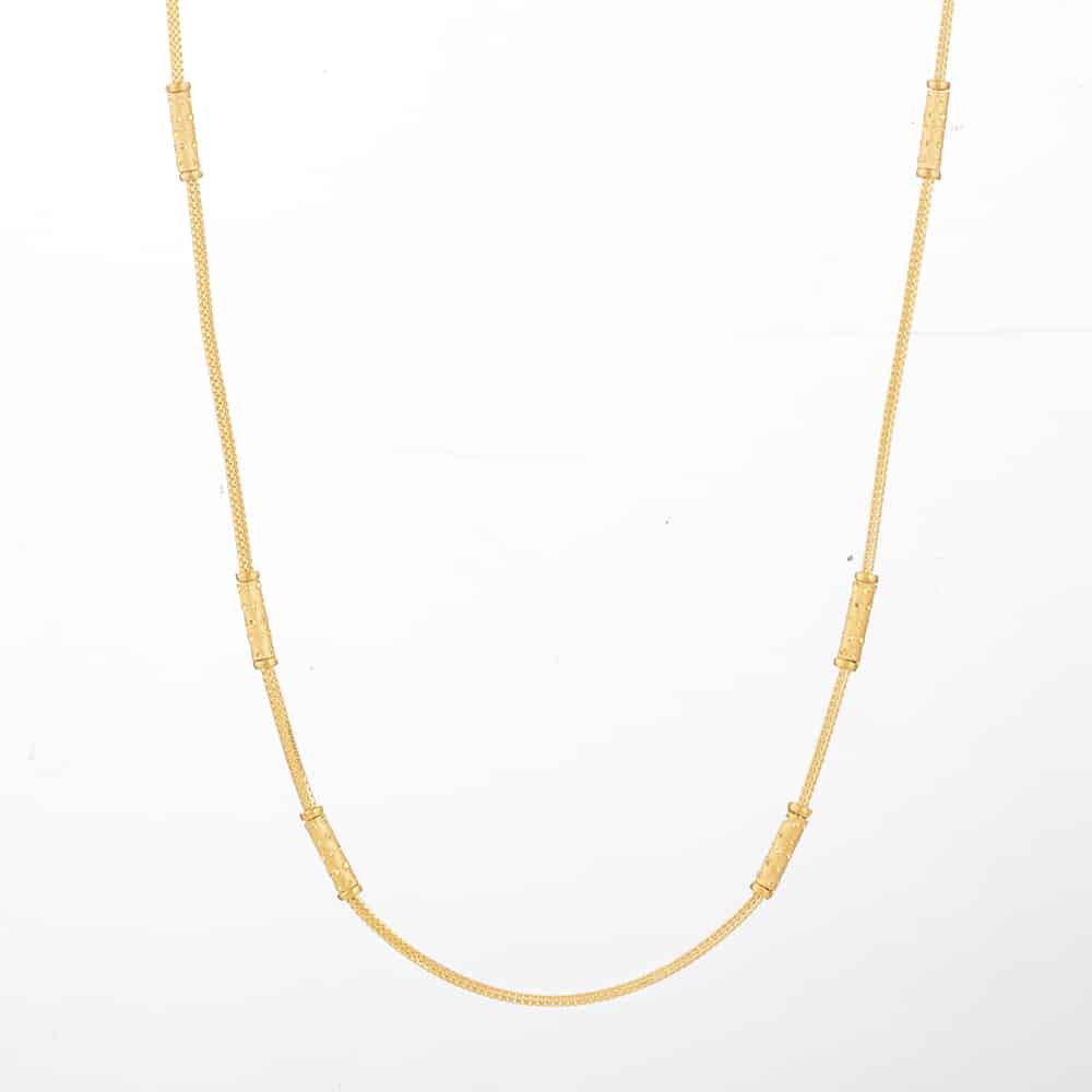 22 Kt Gold Choker chain 31128 - 22 Kt Gold Choker chain