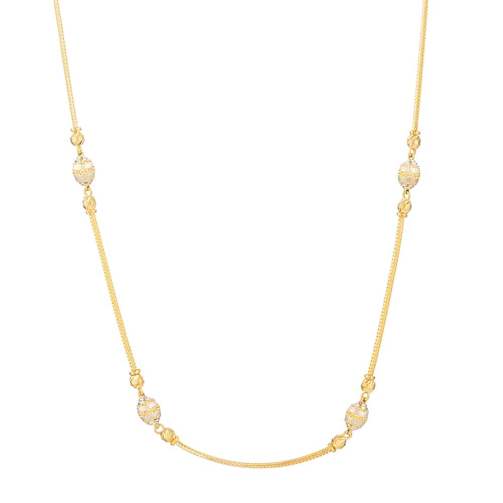 22 Carat Gold Choker Chain 31135 - 22 Carat Gold Choker Chain