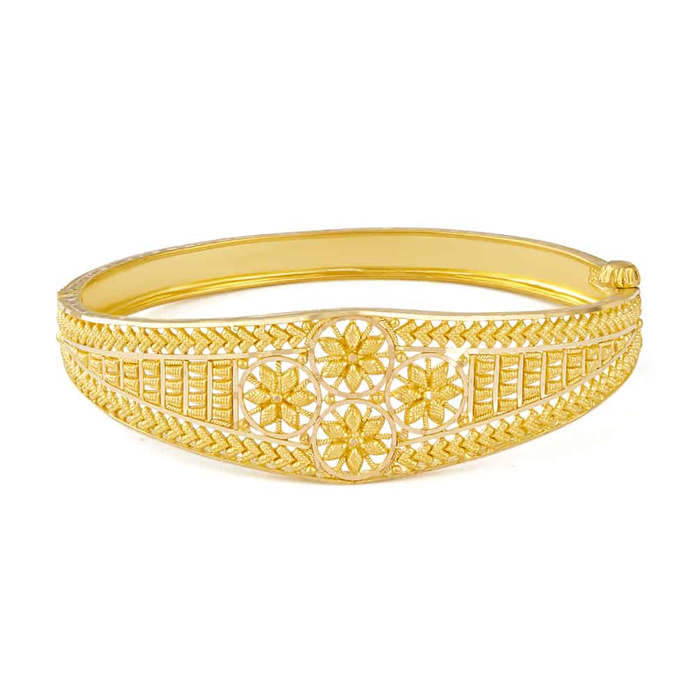 22ct Gold Single Bangle 31231 - 22ct Gold Single Bangle