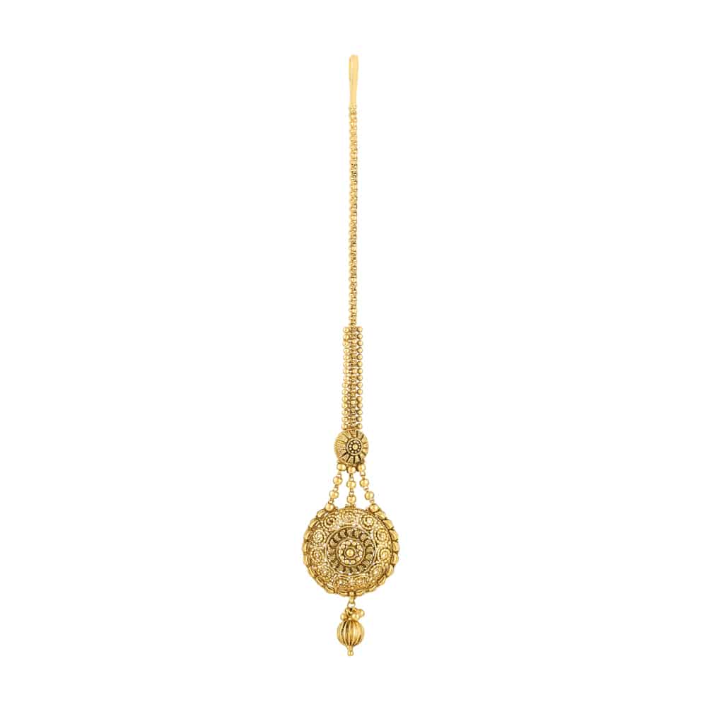 22ct Gold Indian Bridal Tikka 31246 - 22ct Gold Indian Bridal Tikka