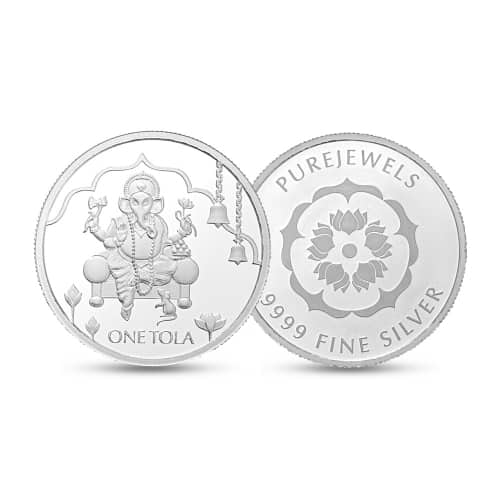 PureJewels’ Ganesh Silver Tola PureJewels’ Ganesh Silver Tola - PureJewels’ Ganesh Silver Tola