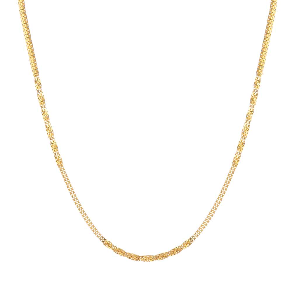 22ct Gold Chain 4.6 gm 18 Inches 31971 - 22ct Gold Chain 4.6 gm 18 Inches