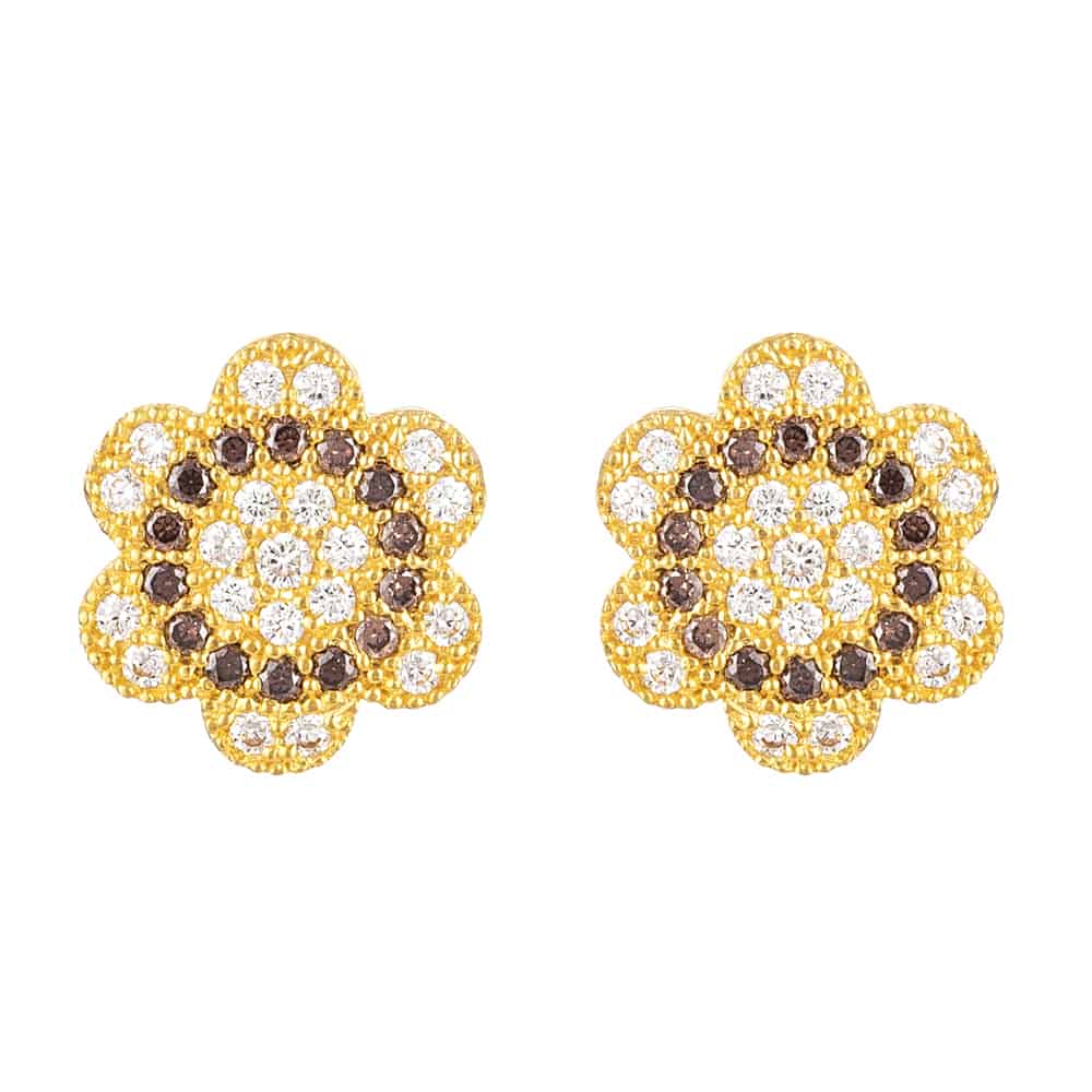 Indian Gold Earrings In 22ct 31413 - Indian Gold Earrings In 22ct