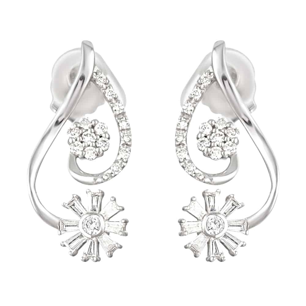 18ct Gold Diamond Earstuds 31092 - 18ct Gold Diamond Earstuds