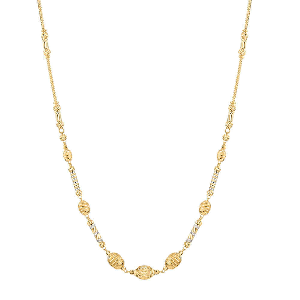 22ct Gold Choker Necklace 31962 - 22ct Gold Choker Necklace