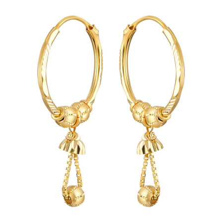 carat earring hoop