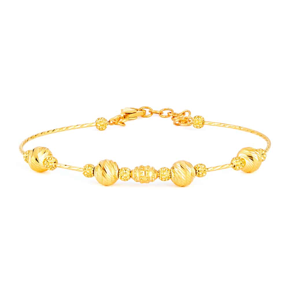 22ct Gold Ladies Bracelet 31941 - 22ct Gold Ladies Bracelet