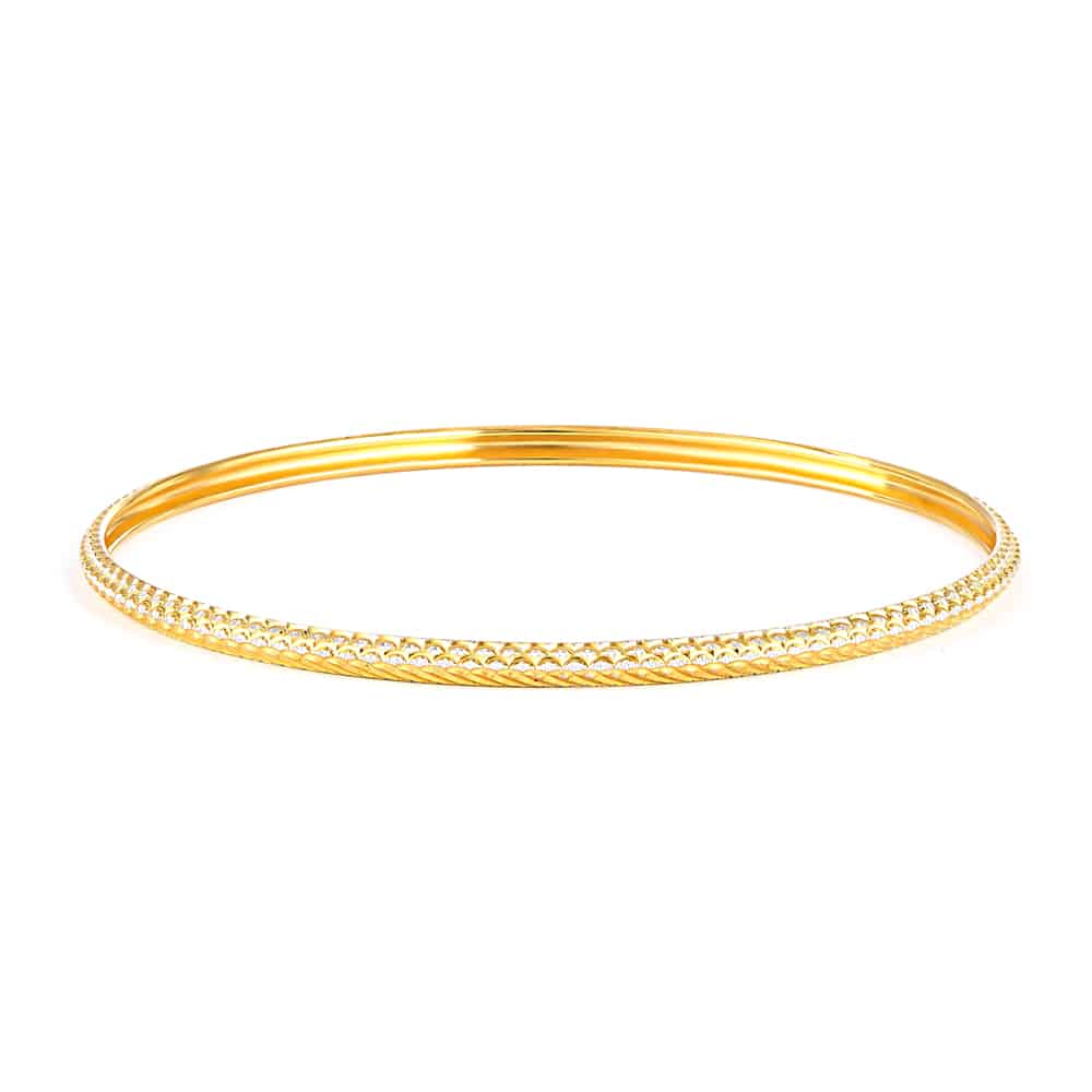 22ct Gold Single Bangle 32024 - 22ct Gold Single Bangle