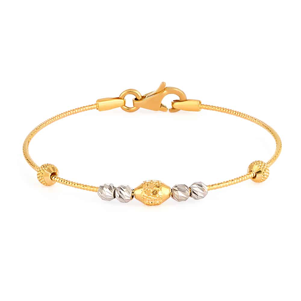 22ct Gold Baby Bangle 32036,32037 - 22ct Gold Baby Bangle
