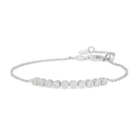 18kt White Gold Diamond Bracelet