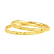 22Kt Yellow Gold Bangle | Jali Collection | 2.6 | Mediumweight 22Kt Yellow Gold Bangle | Jali Collection | 2.6 | Mediumweight