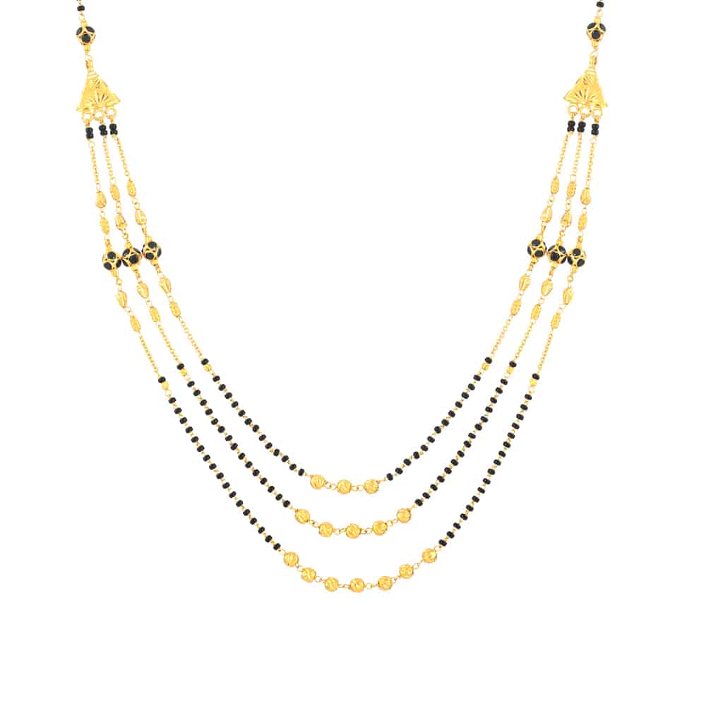 22ct British Hallmarked Gold Mangalsutra 32329 - 22ct British Hallmarked Gold Mangalsutra