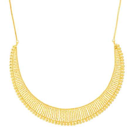 Jali 22ct Gold Filigree Necklace