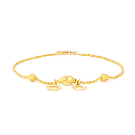 22ct Yellow Gold Cubic Zirconia Bracelet