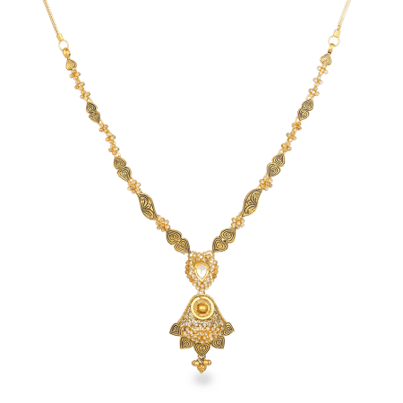 22ct Gold Polki Necklace