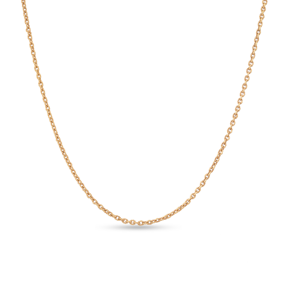 22ct Gold Chain 16 Inches 1.4mm