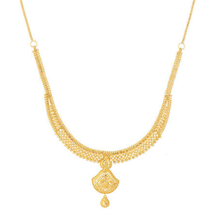 22ct Gold Asian Bridal Necklace