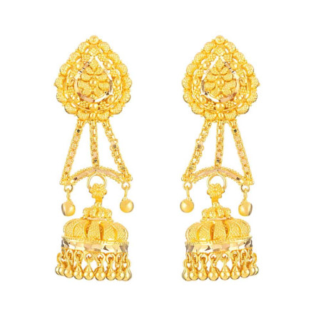 22ct Gold Bridal Earring
