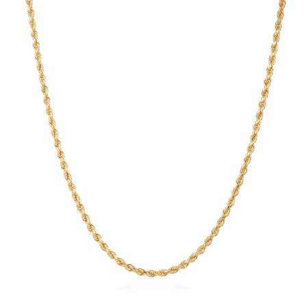 22ct Gold Mens Rope chain 