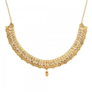 22ct Gold Indian Bridal Necklace 916