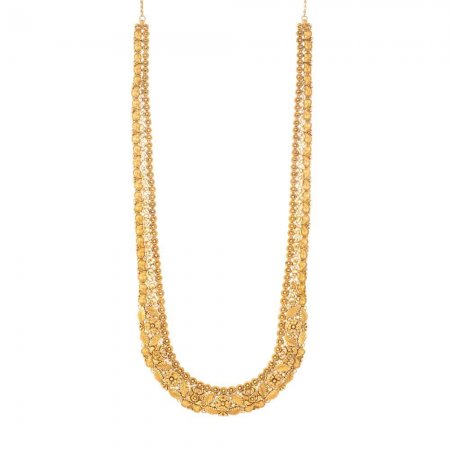 22ct Gold Long Bridal Antique Necklace