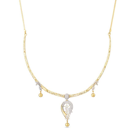 22ct Indian Gold Bridal Necklace 916