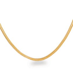 22ct Gold Foxtail Chain 20 Inches 22ct Gold Foxtail Chain 20 Inches