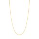22ct Flat Trace link chain